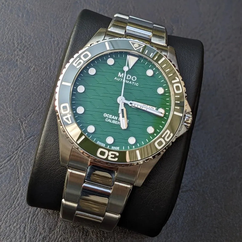 Mido Ocean Star 200C Green Dial Steel Men's Watch  M042.430.11.091.00